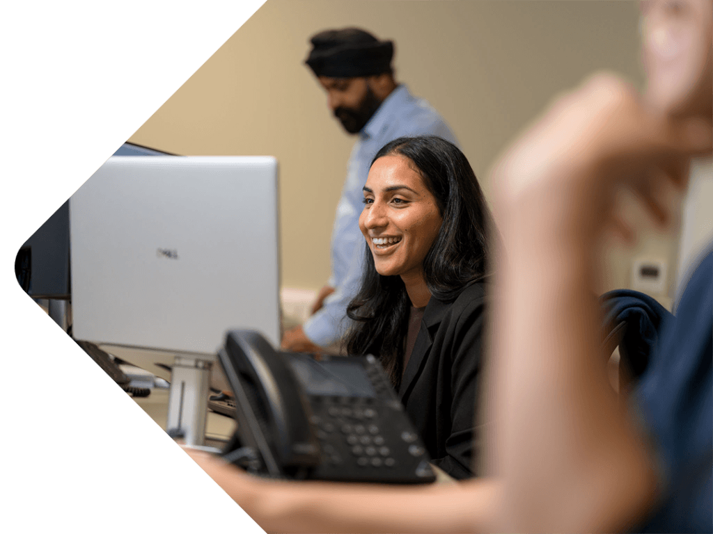 Navjot Kaur working